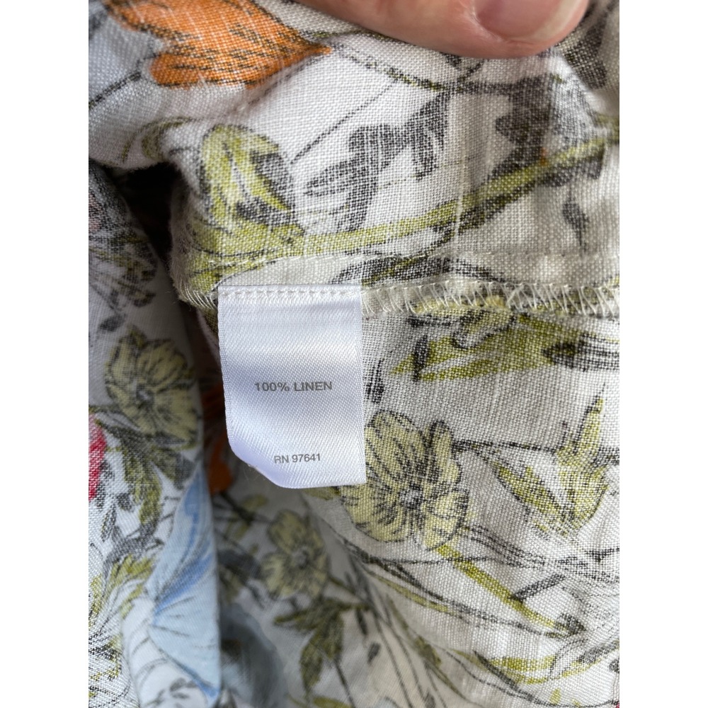 Floral Sleeveless Shift Dress - Multicolor - Picture 9 of 9